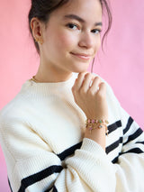 BaubleBar En Pointe Kids’ Charm Bracelet - Ballet -
Gold paperclip chain with charms