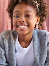 BaubleBar En Pointe Kids’ Clip-On Earrings - Ballet -
Gold drop earrings