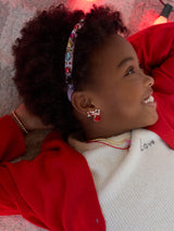 BaubleBar Holiday Crush Kids’ Earrings - Heart - 
    Holiday heart earrings