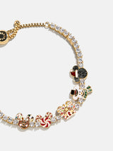 BaubleBar Disney Mickey Mouse Holiday Tennis Bracelet - Gold/Pavé -
Limited Time: Enjoy 20% Off