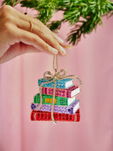BaubleBar Story Time Books Ornament - Books -
Christmas holiday ornament