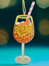 BaubleBar Merry Spritz-mas Cocktail Ornament - Aperol Spritz - 
    Christmas holiday ornament