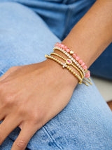 BaubleBar -
Gold tennis bracelet for stacking