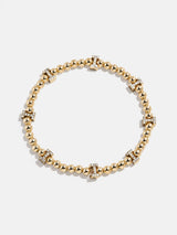 BaubleBar Gold/Pavé Repeating Initial Pisa Bracelet - I -
Beaded bracelet for stacking