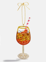 BaubleBar Merry Spritz-mas Cocktail Ornament - Aperol Spritz - 
    Christmas holiday ornament