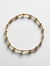 BaubleBar Chelsea Pisa Bracelet - 2MM/4MM Gold Pisa -
Beaded bracelet for stacking
