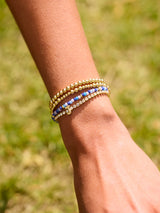 BaubleBar Chelsea Pisa Bracelet - 3MM/4MM Grouped Gold Pisa -
Beaded bracelet for stacking