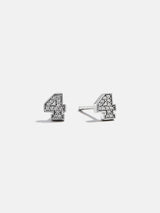 BaubleBar Varsity Number Custom Stud Earrings - Silver Single Digit -
20% Off Custom: Early Black Friday Access