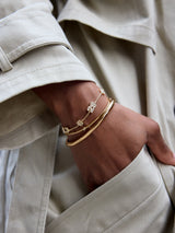 BaubleBar Varsity Number Custom Bracelet - Five Gold Stations -
20% Off Custom: Early Black Friday Access