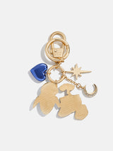 BaubleBar Disney WALL E Dynamic Duo Bag Charm - Disney WALL E -
Gold keychain with Disney charms