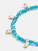 BaubleBar Crystal Beaded Bracelet - Aqua -
Stretch bracelet for stacking