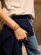 Rowan Semi-Precious Custom Layered Bracelet - Lisbon