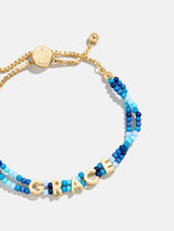 BaubleBar Bead Mine Kids’ Custom Name Bracelet - Blue Multi -
Limited Time: Enjoy 20% Off