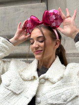 BaubleBar Disney Minnie Mouse Heart Ears Headband - Minnie Mouse Heart Ears -
Pink Disney ears with hearts