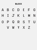 BaubleBar Mini Semi-Precious Custom Necklace - Malachite -
Personalized name necklace