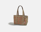 BaubleBar Cherry Red -
Personalized canvas tote bag with custom embroidered initials