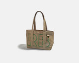 BaubleBar Kelly Green -
Personalized canvas tote bag with custom embroidered initials