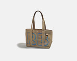BaubleBar Royal Blue -
Personalized canvas tote bag with custom embroidered initials