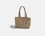 BaubleBar Soft Pink -
Personalized canvas tote bag with custom embroidered initials