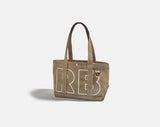 BaubleBar Pure White -
Personalized canvas tote bag with custom embroidered initials
