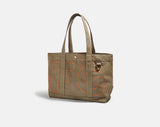 BaubleBar Tangerine Orange -
Personalized canvas tote bag with custom embroidered initials