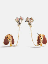 BaubleBar Disney Lady and the Tramp Dynamic Duo Earring Set - Disney Lady & the Tramp -
Double-piercing Disney earrings