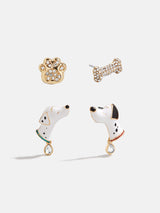 BaubleBar Disney 101 Dalmatians Dynamic Duo Earring Set - Disney 101 Dalmatians -
Set of five Disney earrings
