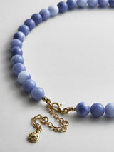 BaubleBar Janette Beaded Ring Necklace - Sodalite -
Resin charm necklace