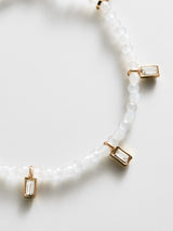 BaubleBar Crystal Beaded Bracelet - White -
Big Summer Kickoff