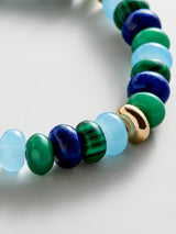 BaubleBar Marjorie Beaded Bracelet - Blue Multi -
Stretch bracelet for stacking