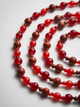 BaubleBar Charlotte Beaded Necklace - Red Jasper -
Long beaded necklace for layering
