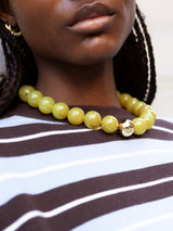 BaubleBar Jane Beaded Necklace - Olive Jade -
20% OFF ENDS SOON