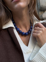 BaubleBar Jane Beaded Necklace - Lapis -
Chunky statement necklace