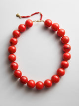 BaubleBar Jane Beaded Necklace - Red Jasper -
Chunky statement necklace