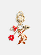 BaubleBar Disney Chip 'N Dale Dynamic Duo Bag Charm - Disney Chip 'N Dale -
Gold keychain with Disney charms