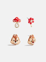 BaubleBar Disney Chip 'N Dale Dynamic Duo Earring Set - Disney Chip 'N Dale -
Set of four Disney earrings