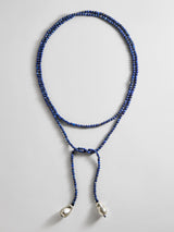 BaubleBar Semi-Precious Pearl Wrap Necklace - Lapis -
Beaded necklace with baroque pearls