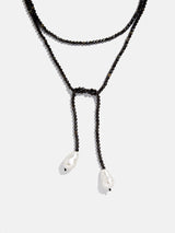 BaubleBar Semi-Precious Pearl Wrap Necklace - Onyx -
20% OFF ENDS TONIGHT