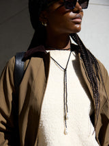 BaubleBar Semi-Precious Pearl Wrap Necklace - Onyx -
20% OFF ENDS TONIGHT