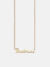BaubleBar Waterproof Kids’ Custom Nameplate Necklace - Cursive -
Childrens name necklace