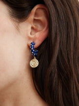 BaubleBar MLB Enamel Hoop Earrings - Chicago Cubs -
Chicago Cubs earrings