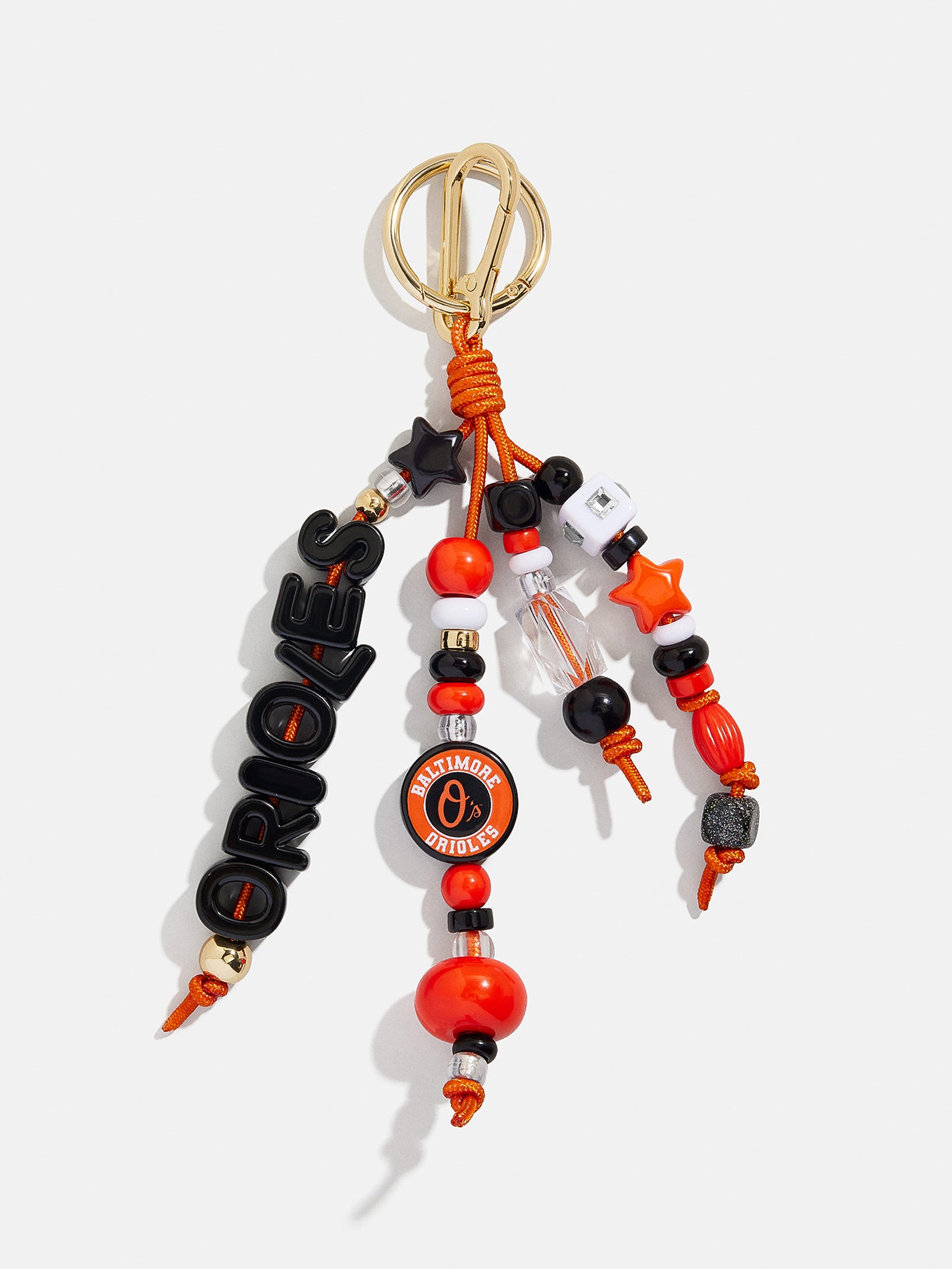 MLB Beaded Bag Charm - Baltimore Orioles – Baltimore Orioles bag