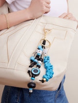 BaubleBar MLB Beaded Bag Charm - Miami Marlins -
Miami Marlins bag charm