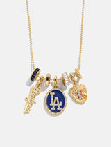 BaubleBar MLB Charm Necklace - Los Angeles Dodgers -
Los Angeles Dodgers charm necklace