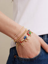 BaubleBar MLB Motif Beaded Bracelet - Philadelphia Phillies -
Philadelphia Phillies charm bracelet