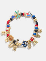 BaubleBar MLB Motif Beaded Bracelet - Toronto Blue Jays -
Toronto Blue Jays charm bracelet