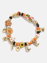 BaubleBar MLB Motif Beaded Bracelet - Baltimore Orioles -
Baltimore Orioles charm bracelet