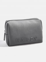 BaubleBar Grey -
Personalized jewelry pouch