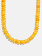 BaubleBar Joyce Semi-Precious Beaded Necklace - Citrine -
Beaded necklace for stacking
