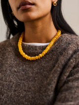 BaubleBar Joyce Semi-Precious Beaded Necklace - Citrine -
Beaded necklace for stacking